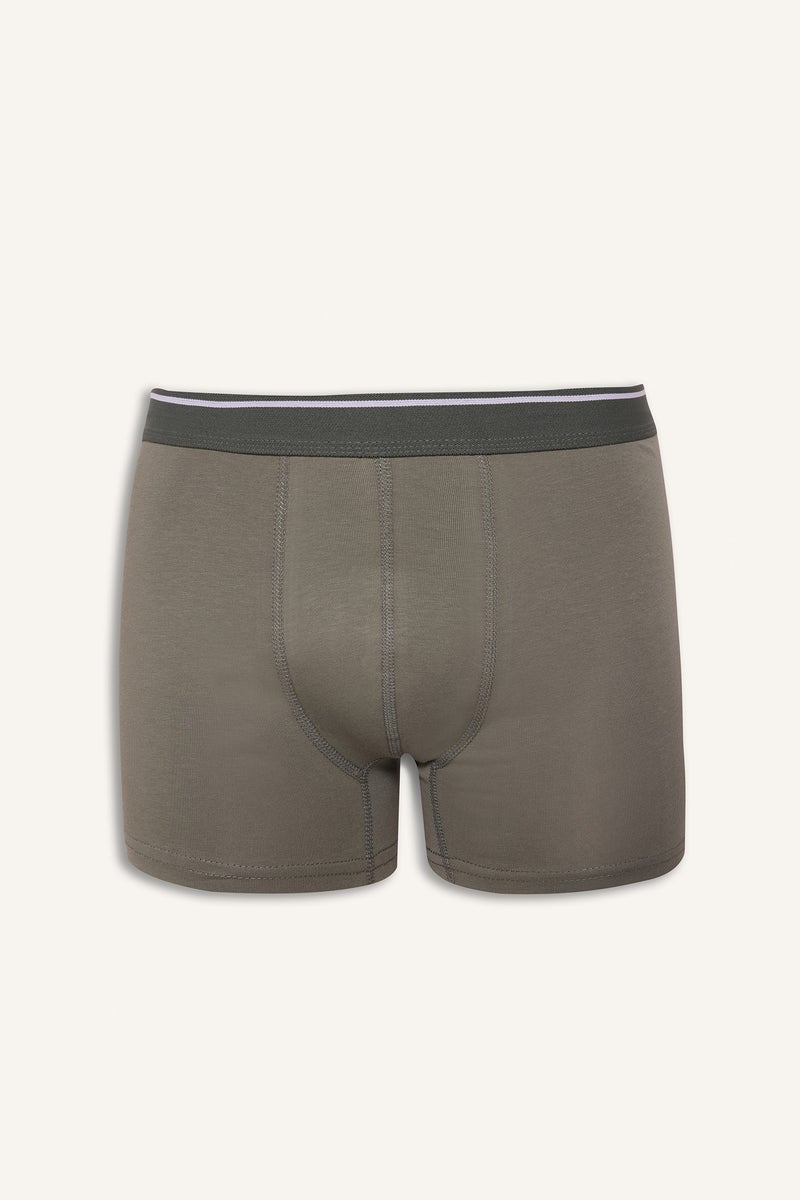 DeFacto Green Man Regular Fit 3 Piece Boxer Shorts Casual - Image 2